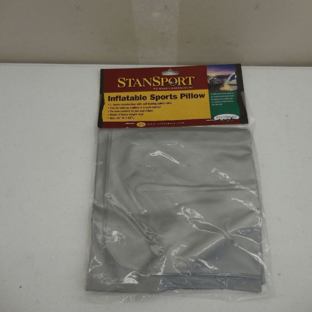 Stansport Inflatable Pillow Hunting HIking Outdoors‎ Whereever you need space